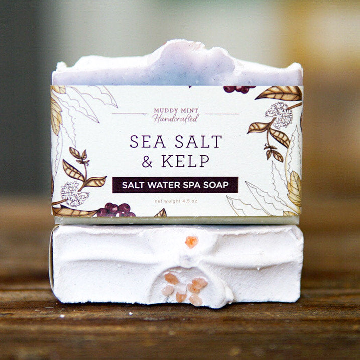Sea Salt & Kelp, Main Product Line Soap Recipe, Saltwater Spa Bar