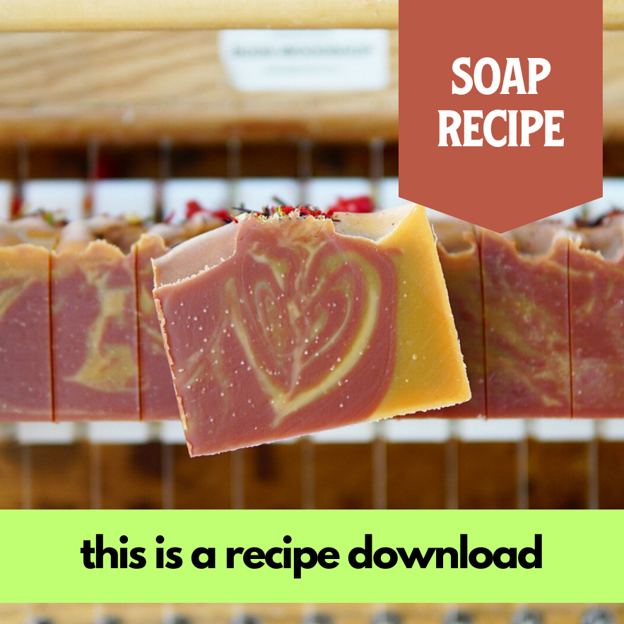 Orange Blossom Soap Recipe, Intermediate (RECIPE ONLY!)
