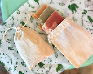 Soap End Bundle, Set of 3 Random Soap Ends in Cute Bag