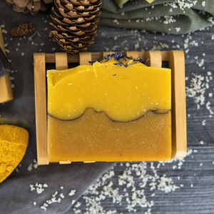 Turmeric Orange Clove Soap, Fall 2023 Mystical Woods Collection