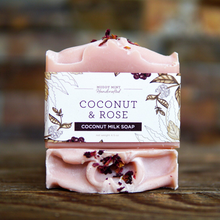 Load image into Gallery viewer, Coconut &amp; Rose, Main Product Line Soap Recipe, Beginner/Intermediate (RECIPE ONLY!)
