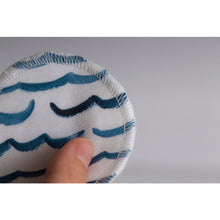 Load image into Gallery viewer, Cotton Facial Rounds | Set of 12 + Wash Bag | Coastal Waves
