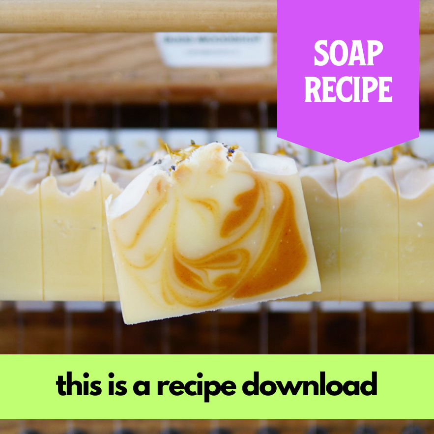 Lavender Lemongrass Soap Recipe, Beginner Friendly (RECIPE ONLY ...