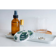 Load image into Gallery viewer, Cotton Facial Rounds | Set of 12 + Wash Bag | Leafy Monstera

