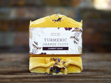 Load image into Gallery viewer, Turmeric Orange Clove Soap, Fall 2023 Mystical Woods Collection
