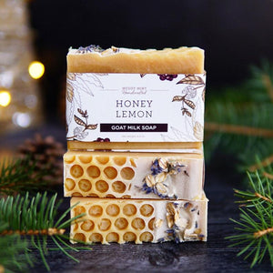 Honey Lemon Soap, Oatmeal Milk and Honey