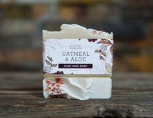 Load image into Gallery viewer, Oatmeal &amp; Aloe Soap with Avocado Butter (unscented)
