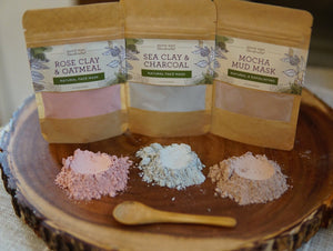 Clay Mask Pouches - Sample Size